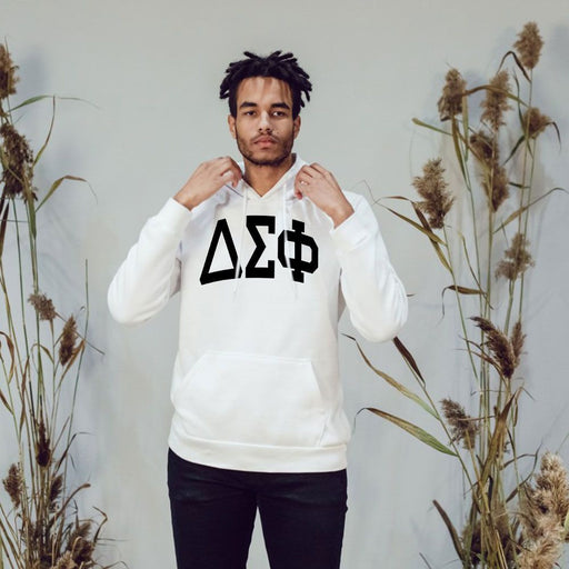 Delta Sigma Phi Delta Sigma Phi Arched Greek Letter Hooded Sweatshirt