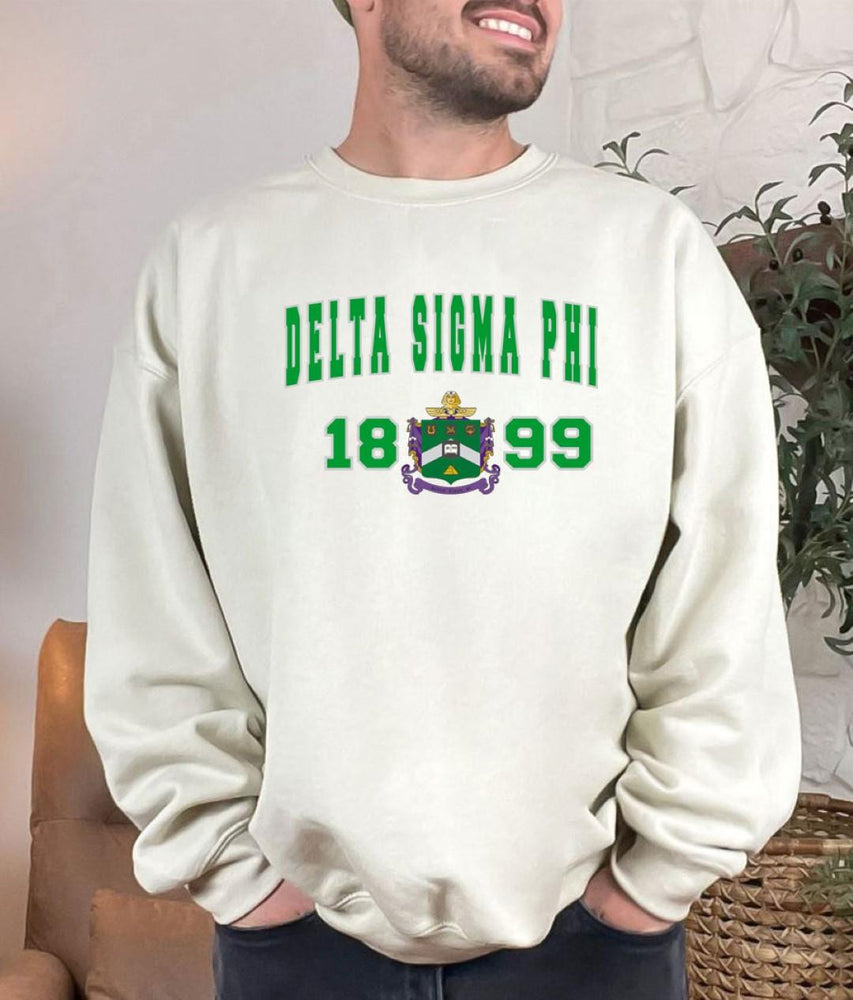 Delta Sigma Phi Athlete Crewneck Sweatshirt Delta Sigma Phi Athlete Crewneck Sweatshirt