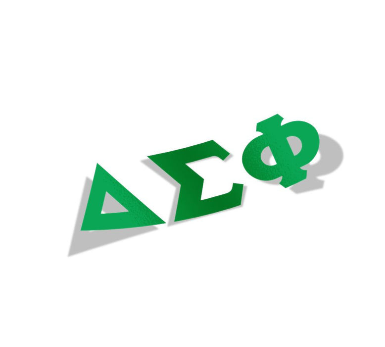 Delta Sigma Phi Big Greek Letter Window Sticker Decal Delta Sigma Phi Big Greek Letter Window Sticker Decal