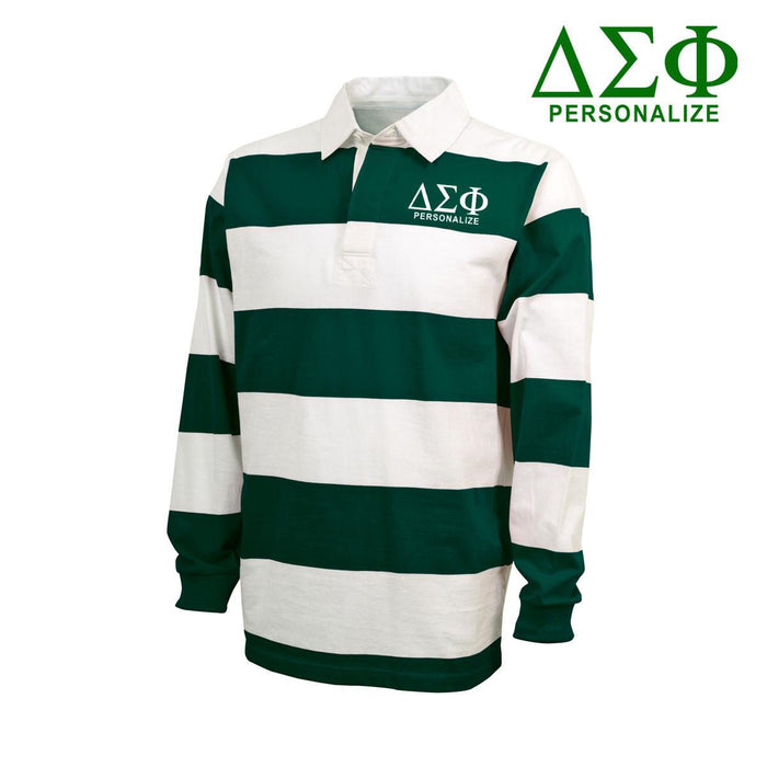 Delta Sigma Phi Classic Rugby Shirt Delta Sigma Phi Classic Rugby Shirt