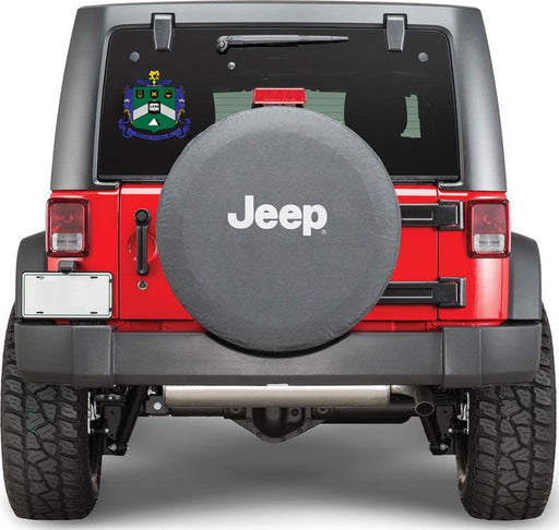 Delta Sigma Phi Delta Sigma Phi Large Greek Color Crest - Shield Decal - 12 Inches Tall