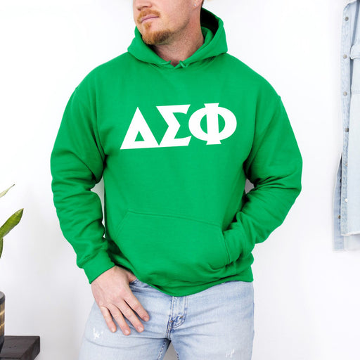 Delta Sigma Phi Delta Sigma Phi letter Hoodie