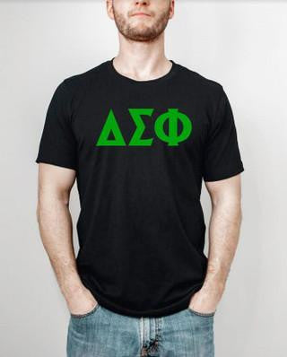 Delta Sigma Phi Delta Sigma Phi Letter T-Shirt