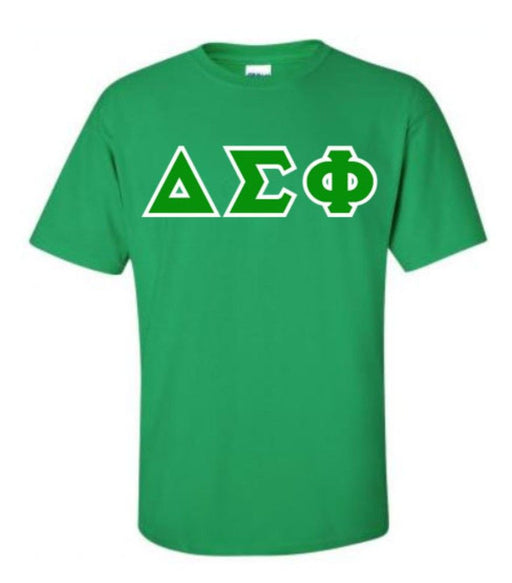 Delta Sigma Phi Delta Sigma Phi Lettered T-Shirt