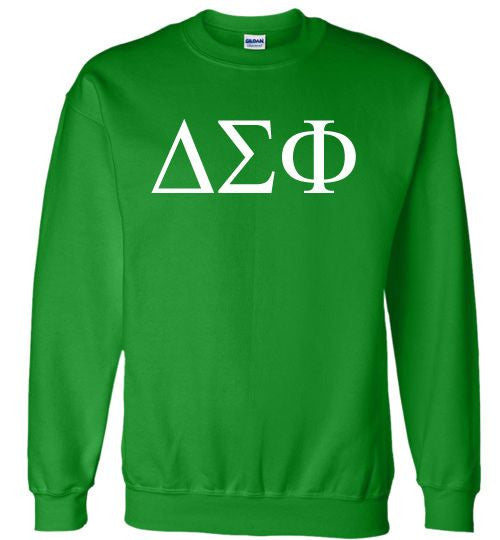 Delta Sigma Phi Delta Sigma Phi Lettered World Famous Greek Crewneck