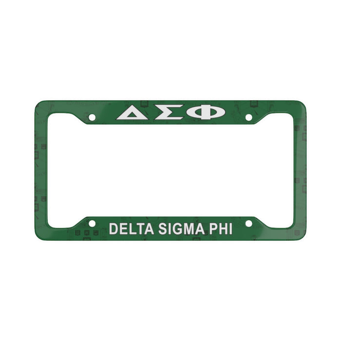 Delta Sigma Phi License Plate Frame New Delta Sigma Phi License Plate Frame - New