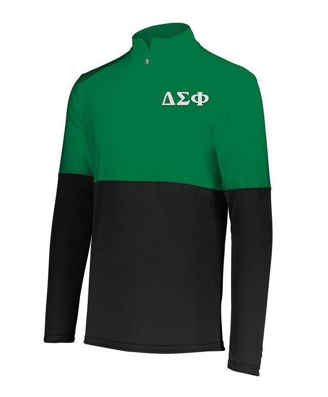 Delta Sigma Phi Momentum 1/4 Zip Pullover Delta Sigma Phi Momentum 1/4 Zip Pullover