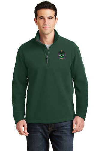 Discount Delta Sigma Phi Emblem 1/4 Zip Pullover DISCOUNT-Delta Sigma Phi Emblem 1/4 Zip Pullover