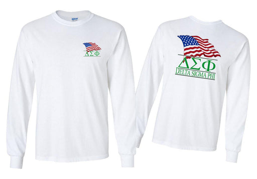 Delta Sigma Phi Delta Sigma Phi Patriot Long Sleeve T-Shirts