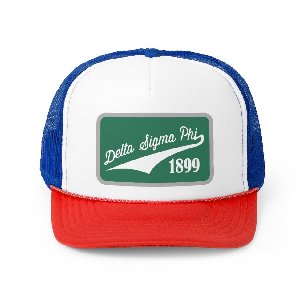 Delta Sigma Phi Tail Patch Design Trucker Hats Delta Sigma Phi Tail Patch Design Trucker Hats