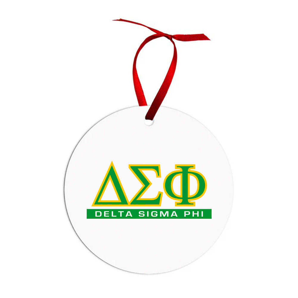 Delta Sigma Phi Classic Circle Ornaments Delta Sigma Phi Classic Circle Ornaments