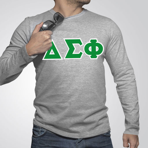 Delta Sigma Phi Delta Sigma Phi Custom Twill Long Sleeve T-Shirt