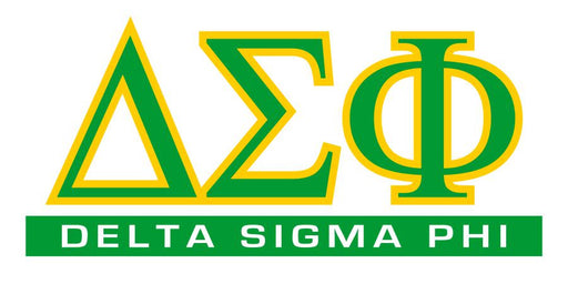 Delta Sigma Phi Delta Sigma Phi Classic Sticker