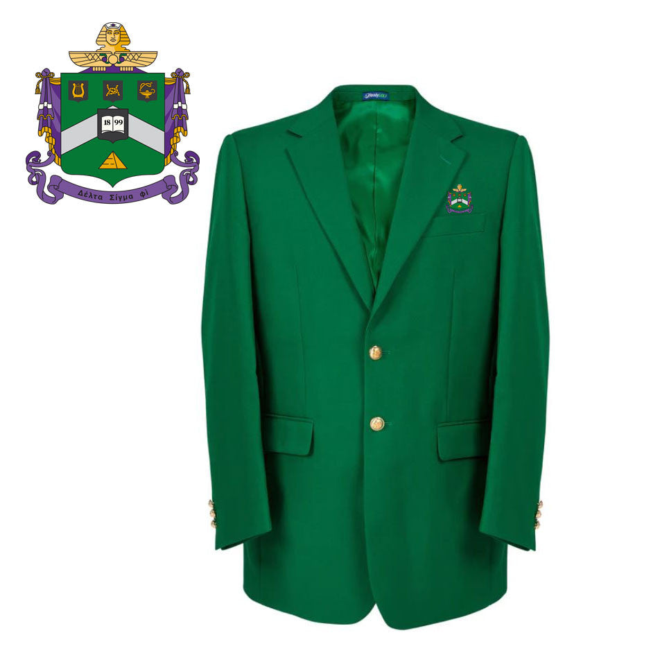 Delta Sigma Phi Crest Shield Classic Blazer Delta Sigma Phi Crest - Shield Classic Blazer