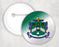 Delta Sigma Phi Gradiant Button Delta Sigma Phi Gradiant Button