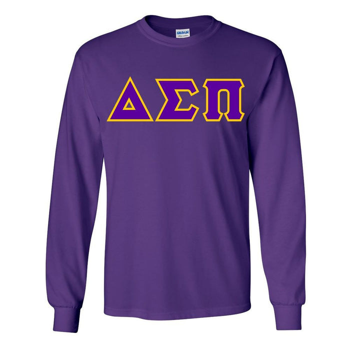 Delta Sigma Pi Custom Twill Long Sleeve T Shirt Delta Sigma Pi Custom Twill Long Sleeve T-Shirt