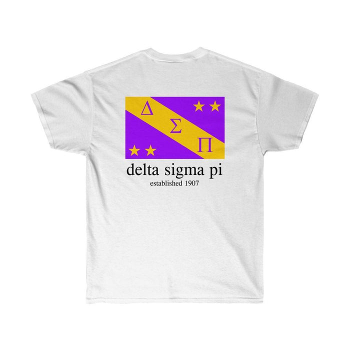 Greekgear Delta Sigma Pi Flag T Shirts Delta Sigma Pi Flag T-shirts