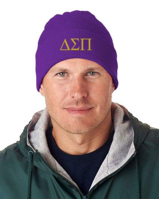 Delta Sigma Pi Greek Letter Knit Cap Delta Sigma Pi Greek Letter Knit Cap