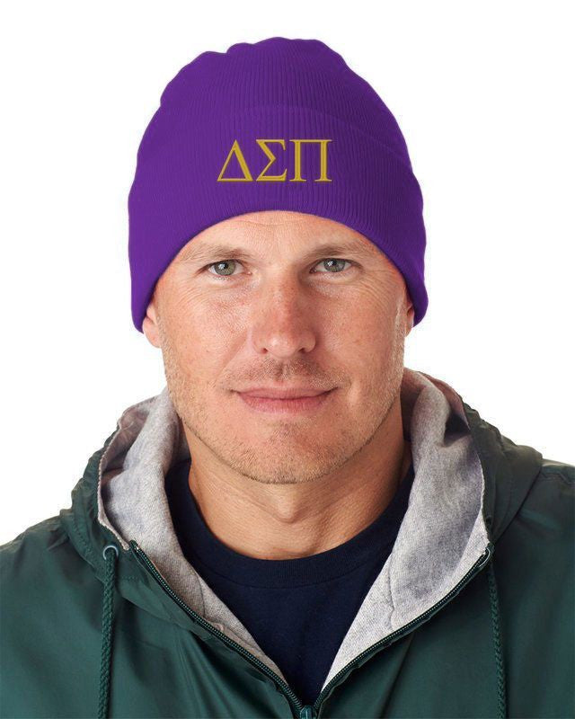 Delta Sigma Pi Greek Letter Knit Cap Delta Sigma Pi Greek Letter Knit Cap