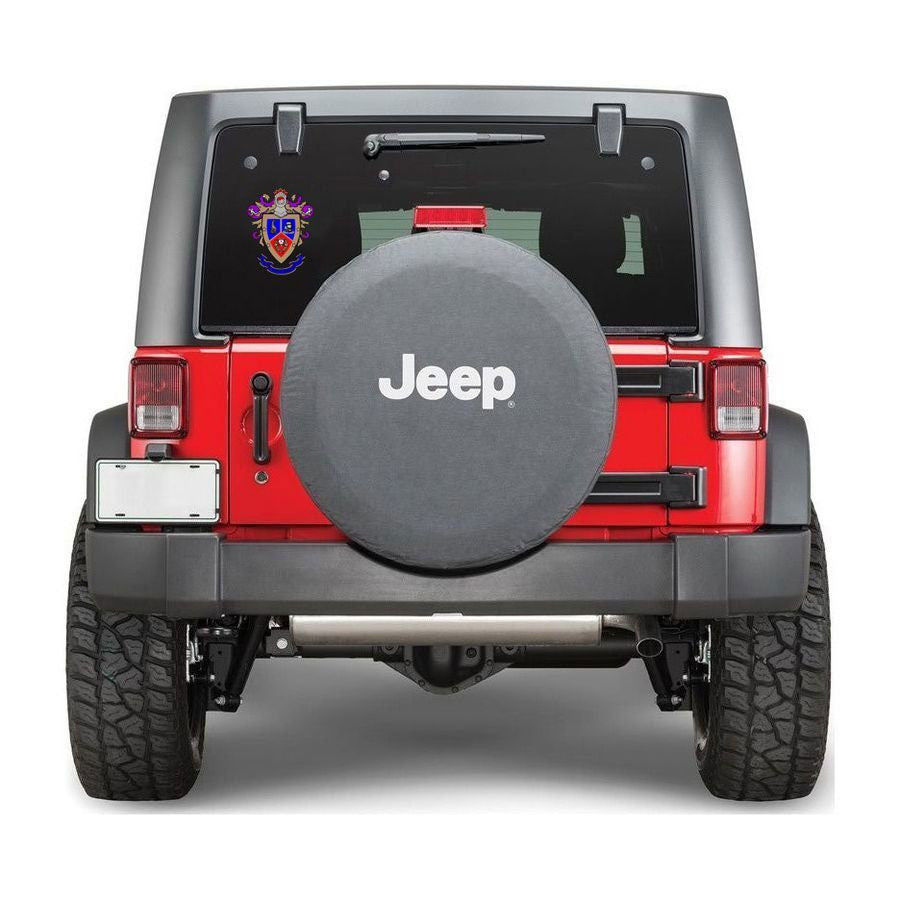 Delta Sigma Pi Large Greek Color Crest Shield Decal Up To 12" Tall Delta Sigma Pi Large Greek Color Crest - Shield Decal - 12 Inches Tall