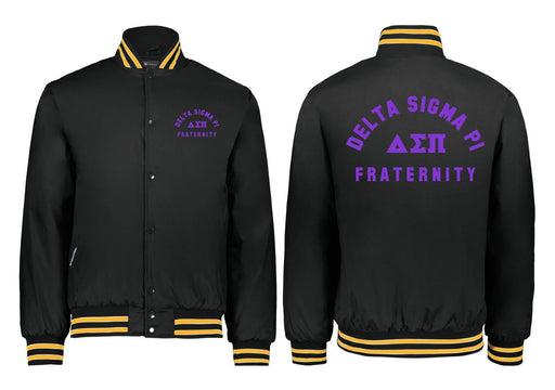 Delta Sigma Pi Delta Sigma Pi Old School Coach's Jacket