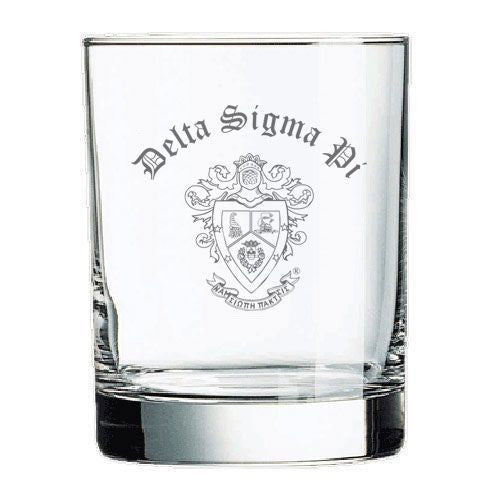 Delta Sigma Pi Old Style Glass Delta Sigma Pi Old Style Glass
