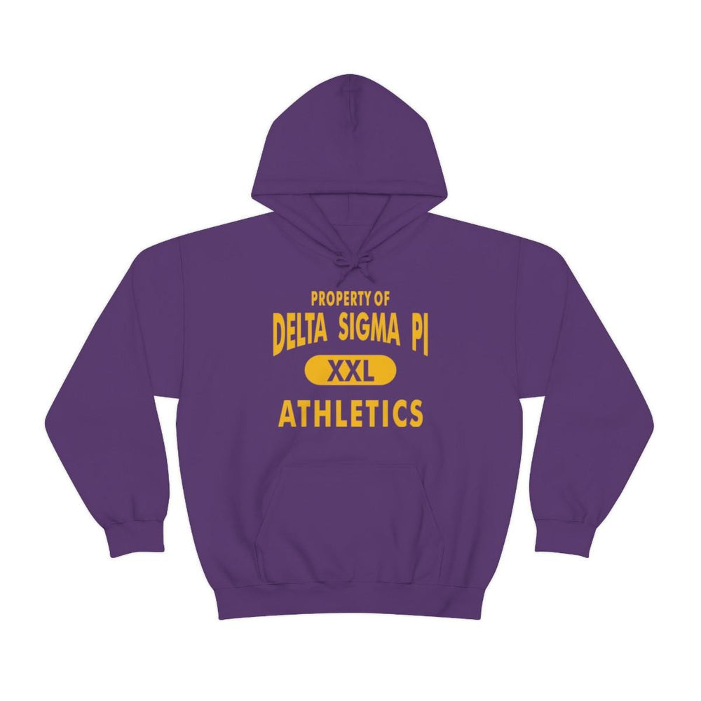 Delta Sigma Pi Property Of Athletics Hooded Sweatshirts Delta Sigma Pi Property Of Athletics Hooded Sweatshirts