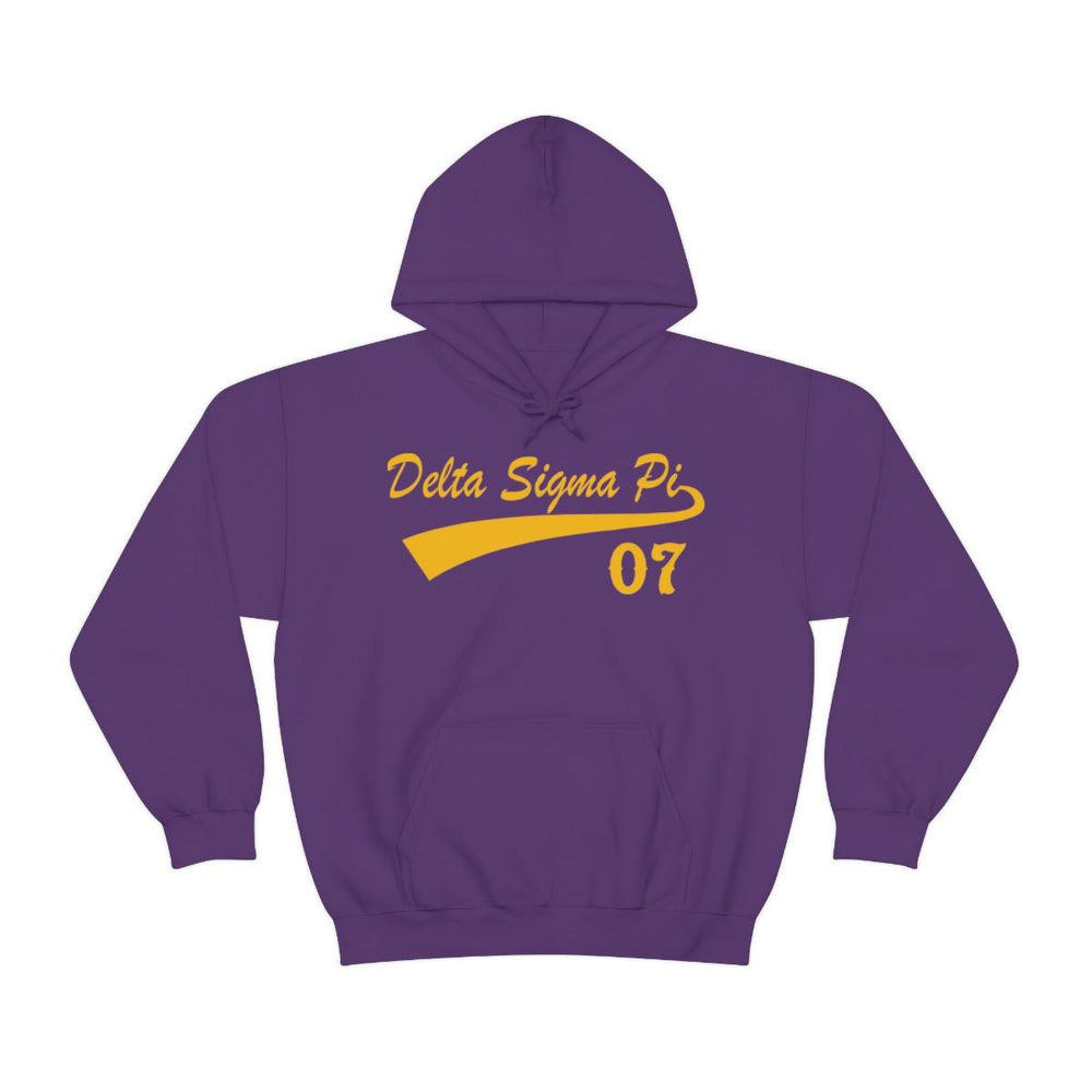 Delta Sigma Pi Tail Hooded Sweatshirts Delta Sigma Pi Tail Hooded Sweatshirts