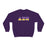 Printify Delta Sigma Pi Two Toned Greek Lettered Crewneck Sweatshirts Delta Sigma Pi Two Toned Greek Lettered Crewneck Sweatshirts