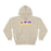 Printify Delta Sigma Pi Two Toned Greek Lettered Hooded Sweatshirts Delta Sigma Pi Two Toned Greek Lettered Hooded Sweatshirts
