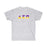 Printify Delta Sigma Pi Two Toned Greek Lettered T Shirts Delta Sigma Pi Two Toned Greek Lettered T-shirts