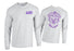 Printify Delta Sigma Pi World Famous Crest Long Sleeve T Shirt Delta Sigma Pi World Famous Crest Long Sleeve T-Shirt