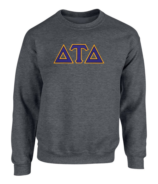 Delta Tau Delta 2 Day Ship Twill Crewneck Sweatshirt Delta Tau Delta - 2 Day Ship Twill Crewneck Sweatshirt