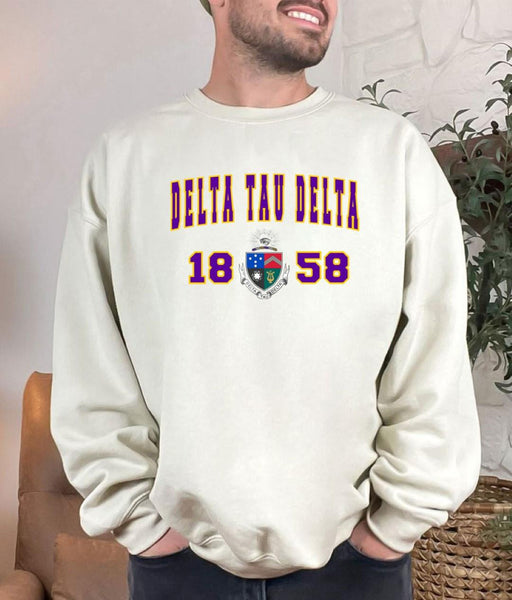 Sweatshirts Delta Tau Delta Athlete Crewneck Sweatshirt