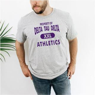 Delta Tau Delta Athletic T Shirt Delta Tau Delta Athletic T-Shirt