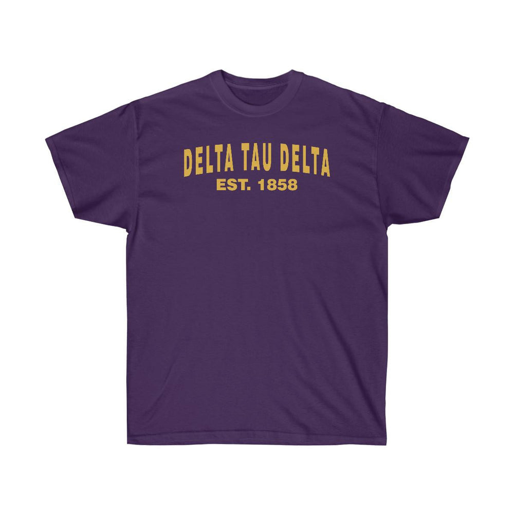 Delta Tau Delta Established T Shirt Delta Tau Delta Established T-Shirt