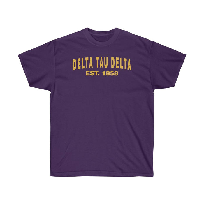 Delta Tau Delta Established T Shirt Delta Tau Delta Established T-Shirt