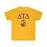 Printify Delta Tau Delta Greek Crest Cotton Tee Delta Tau Delta Greek Crest Cotton Tee