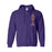 Delta Tau Delta Heavy Full Zip Hoodie 3" Letters Delta Tau Delta Heavy Full Zip Hoodie - 3