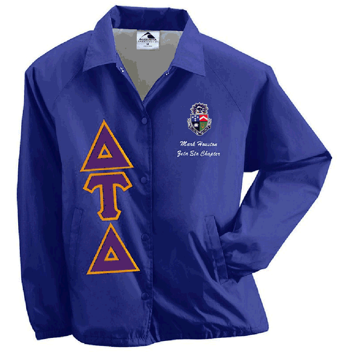 Delta Tau Delta Lettered Jacket Delta Tau Delta Lettered Jacket