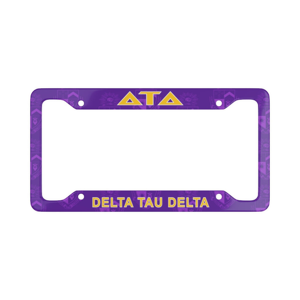 Delta Tau Delta License Plate Frame - New — GreekU