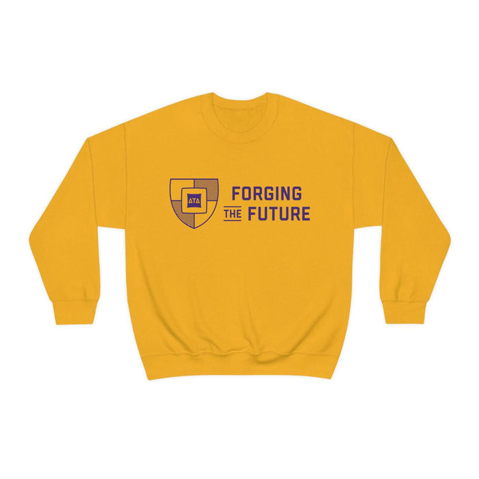 Printify Delta Tau Delta Logo Crewneck Sweatshirt Delta Tau Delta Logo Crewneck Sweatshirt