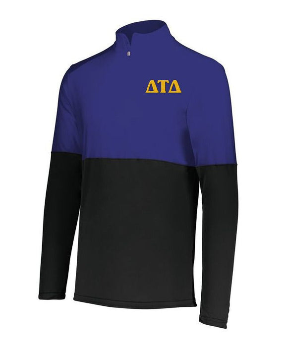 Delta Tau Delta Momentum 1/4 Zip Pullover Delta Tau Delta Momentum 1/4 Zip Pullover