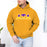 Printify Delta Tau Delta Two Toned Greek Lettered Hooded Sweatshirts Delta Tau Delta Two Toned Greek Lettered Hooded Sweatshirts