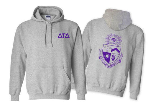 Sweatshirts Delta Tau Delta World Famous Crest - Shield Hooded Sweatshirt