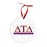 Delta Tau Delta Classic Circle Ornaments Delta Tau Delta Classic Circle Ornaments