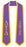Discount Delta Tau Delta Greek 2 Tone Lettered Graduation Sash Stole W/ Year DISCOUNT-Delta Tau Delta Greek 2 Tone Lettered Graduation Sash Stole w/ Year