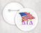 Delta Tau Delta Patriot Button Delta Tau Delta Patriot Button