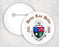 Delta Tau Delta Classic Crest Button Delta Tau Delta Classic Crest Button