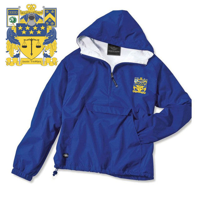 Delta Upsilon Windbreaker Pullover Delta Upsilon Windbreaker Pullover